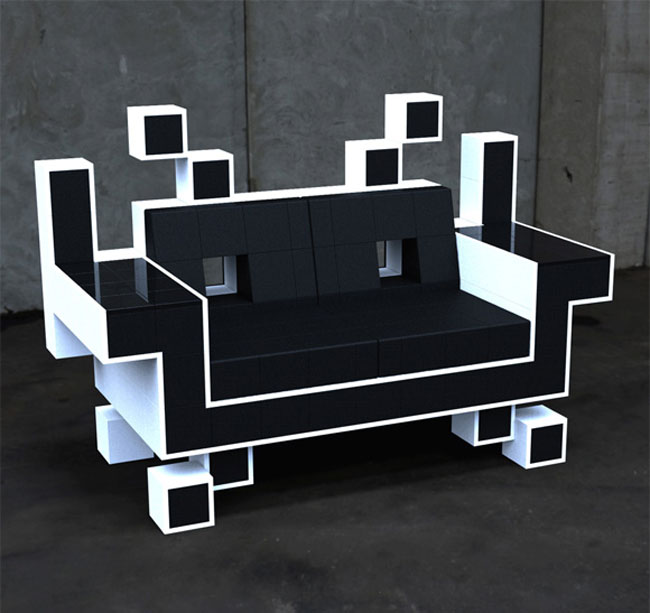 tech furniture Space Invader Couch