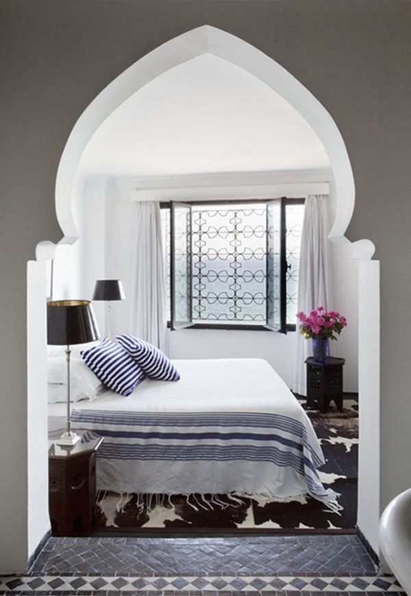 Mysterious moroccan bedroom