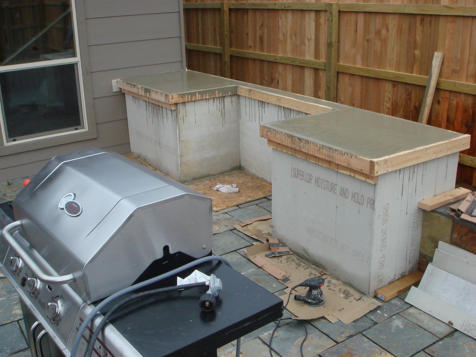 Build an Outdoor Kitchen Cabinet Part 1 