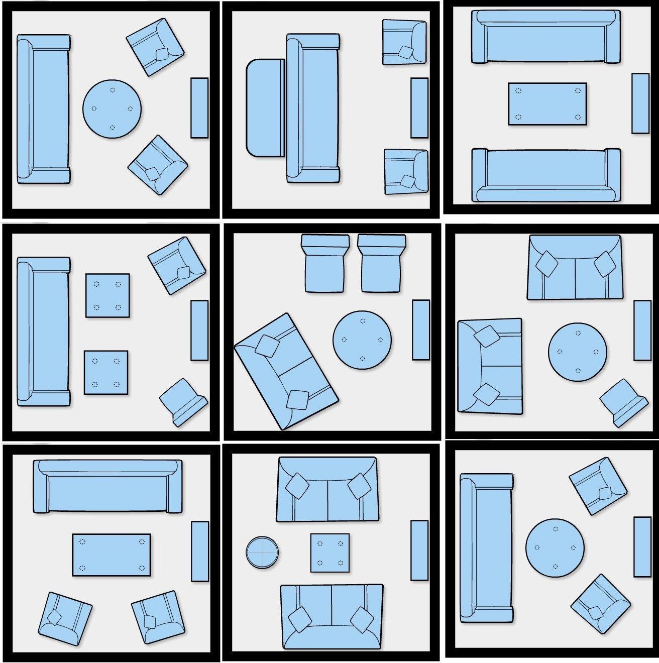 How To Efficiently Arrange The Furniture In A Small Living Room