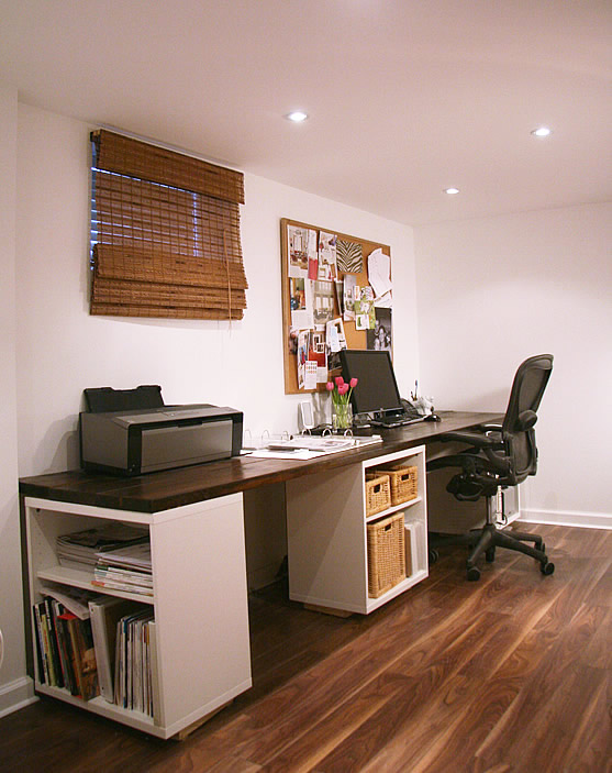 DIY - A Simple Office Desk - Remodelando la Casa