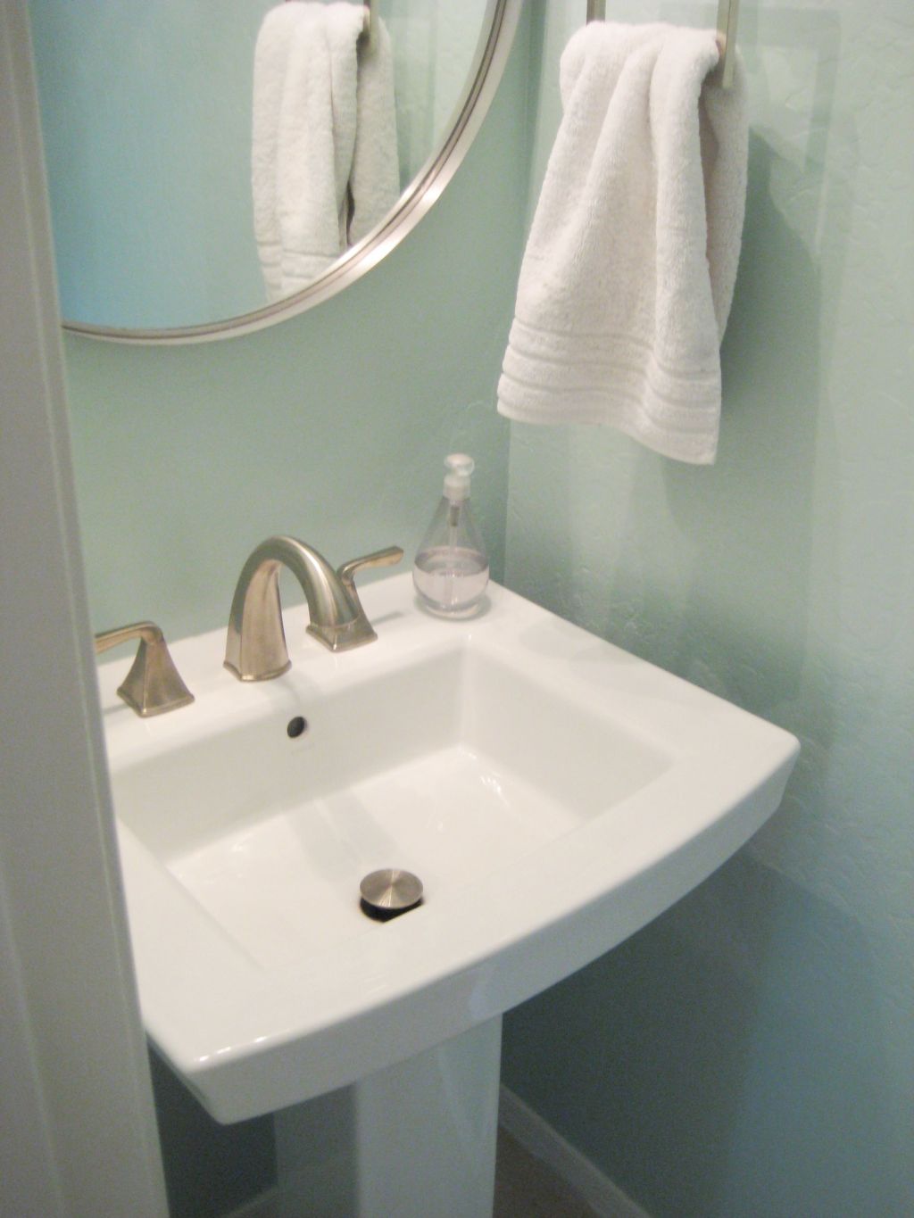 Sink replacement bathroom renovation