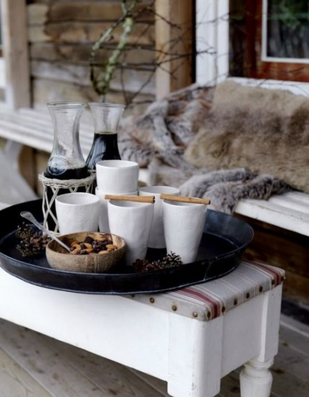 Set Out Some Winter Patio Accents