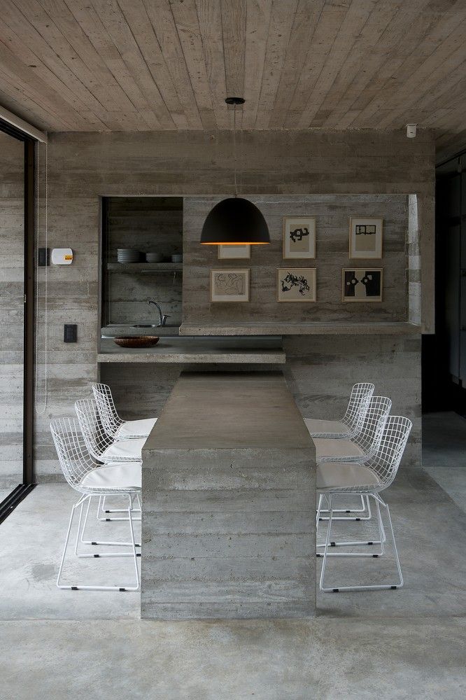 A Marble Kitchen Island