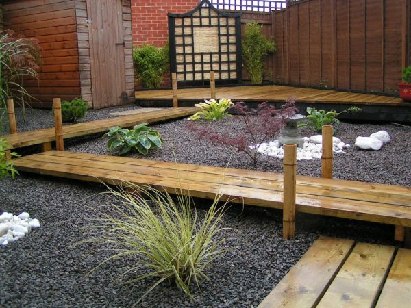 landscaping ideas for wet backyard