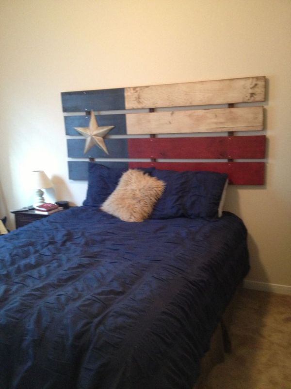 Wood tall headboard