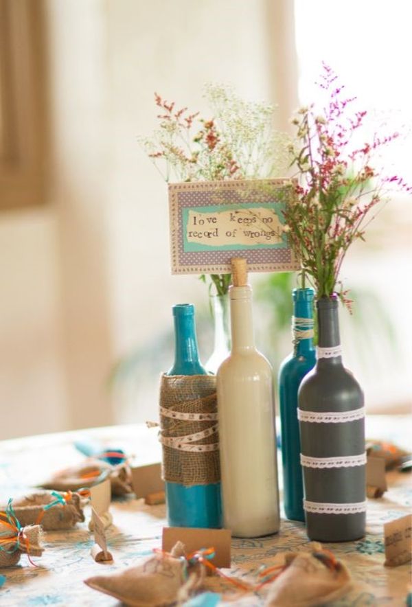 Wine Bottle Design For Wedding 4