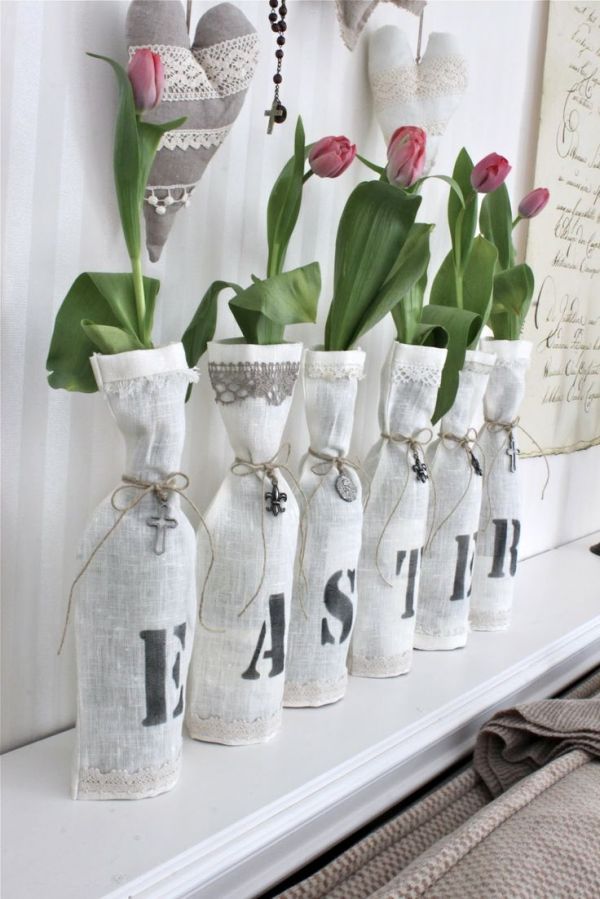 White tulip flowers