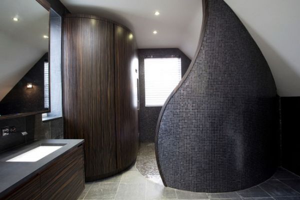 modern home sauna