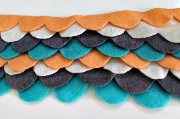 felt scallops