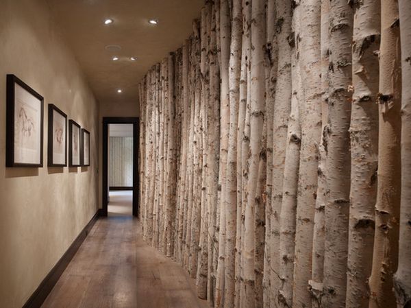 Decorative Birch Poles