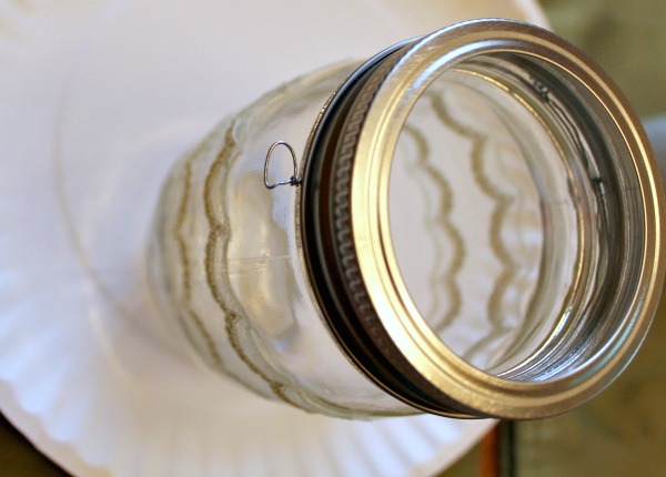 hanging mason jar