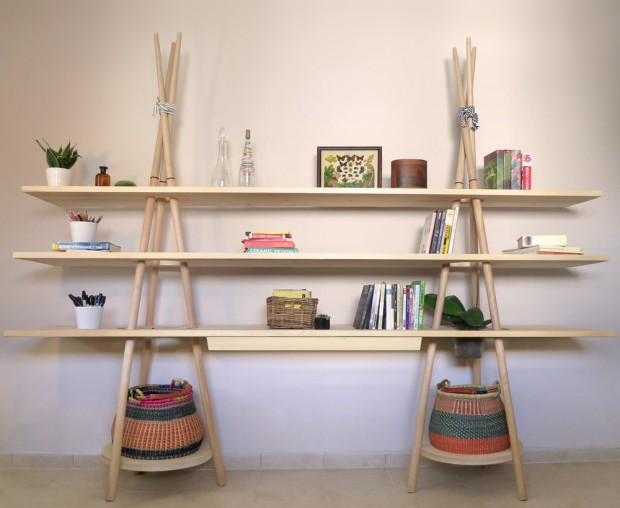 Tipi modular shelving system1