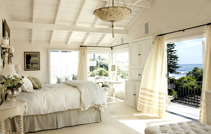 Summer master bedroom