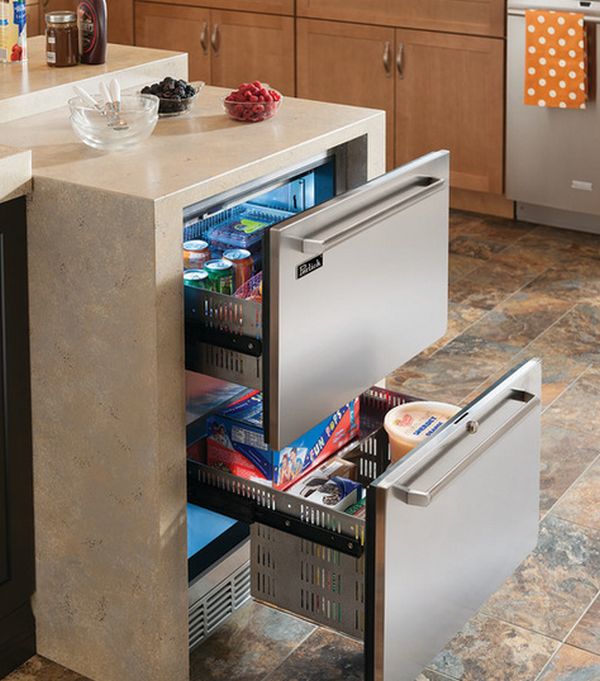 Dual Zone Freezer Refrigerator Drawers Undecounter1 