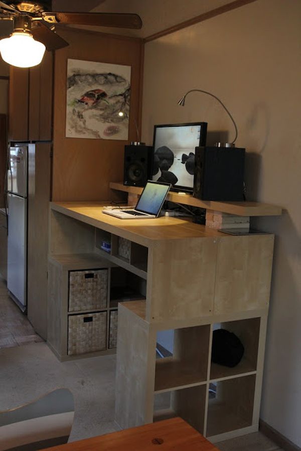 IKEA Expedit desk Hack