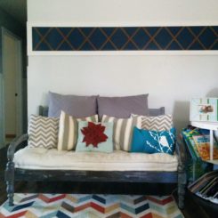 A New Way To Add Detailing To A Wall, Wood Trim With X’s