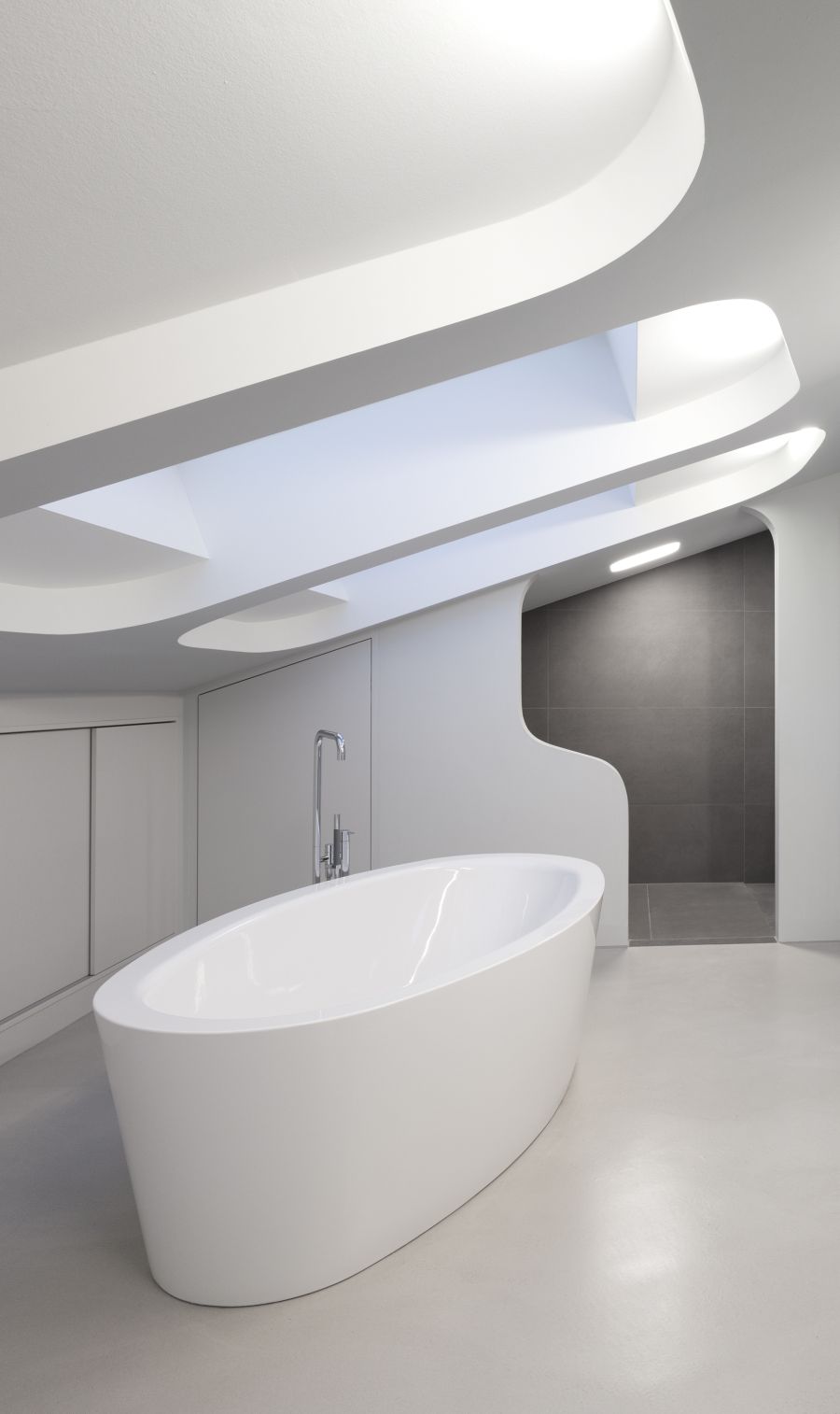 Futuristic Bathroom Designs White Bathrooms Can Be Interesting Too Fresh Design Ideas 