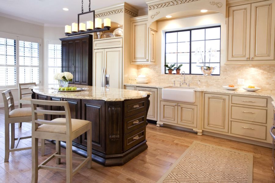 Fancy elegance french country kitchen