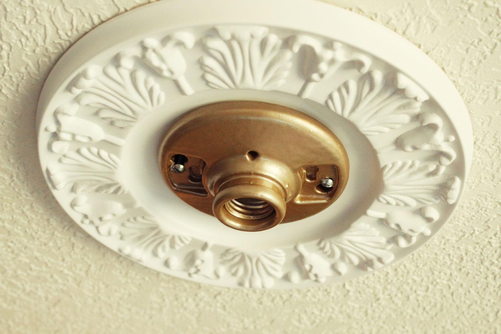 DIY Ceiling Light Fixture Made With Branched Out Socket ...