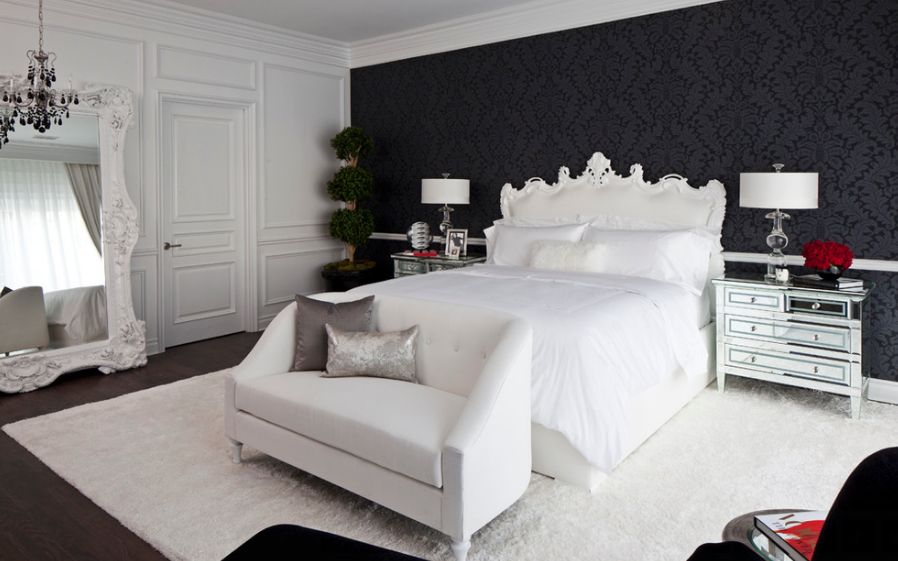 35 timeless black and white bedrooms that know how to stand out