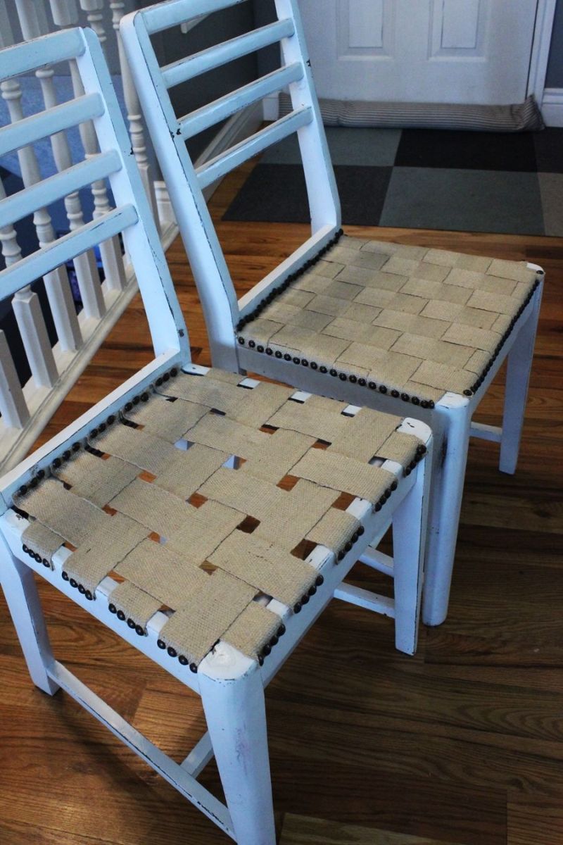 DIY Jute Chair Seat