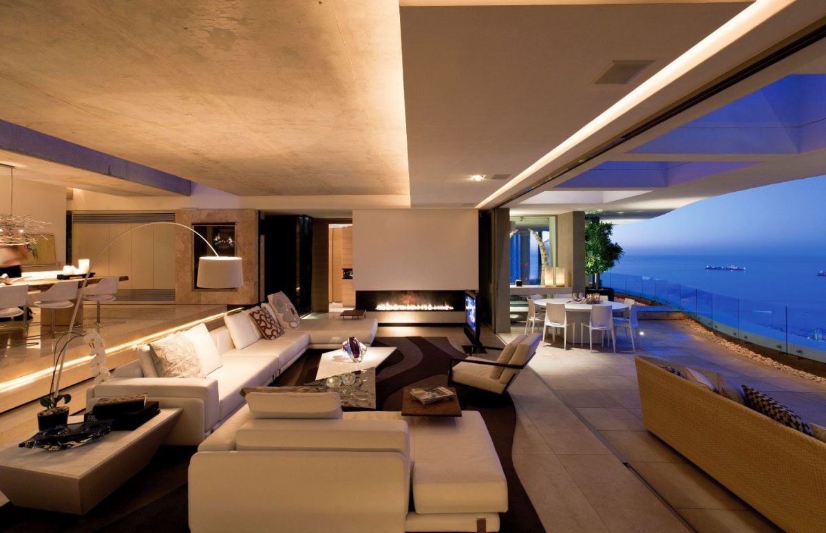 modern house lounge