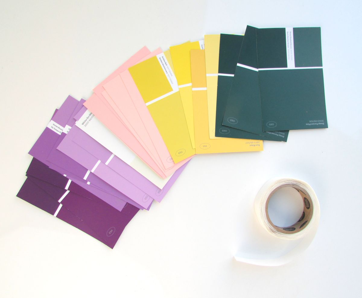 Pantone wall art project