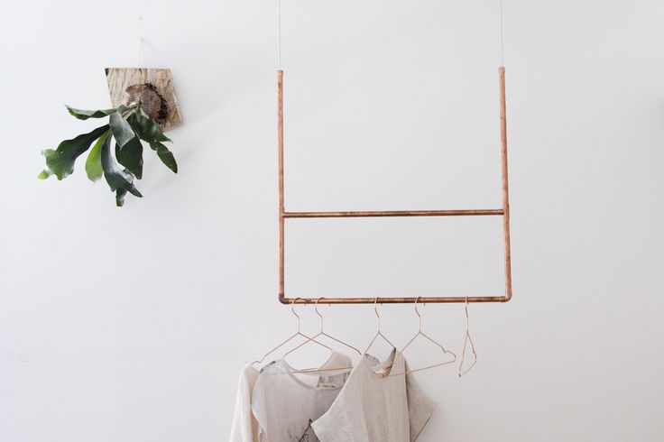 diy copper rack