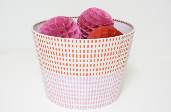 lampshade basket