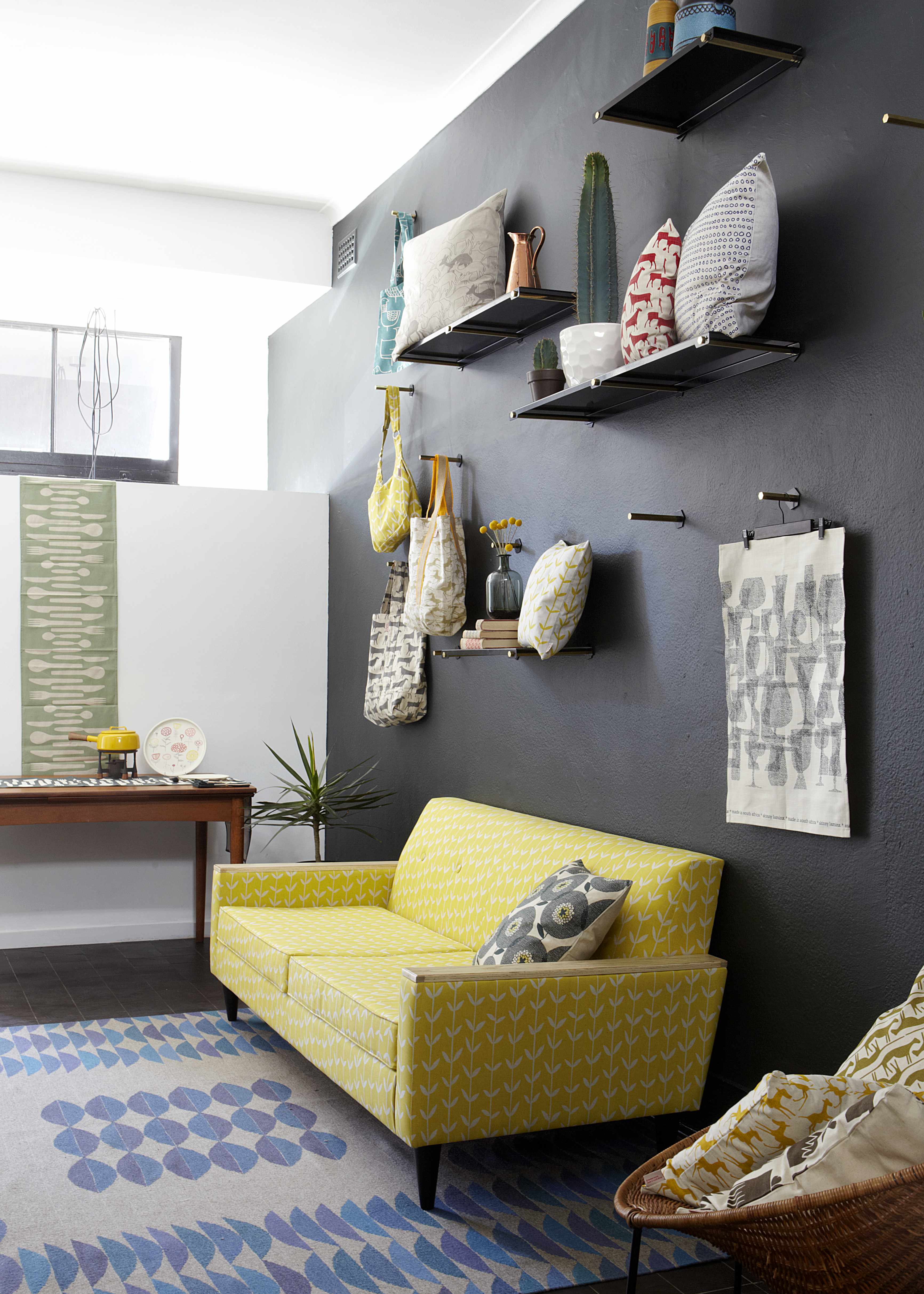 How To Design  With And Around A Yellow  Living  Room  Sofa 