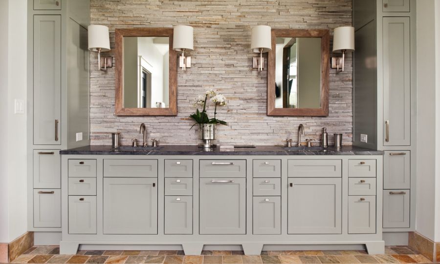 Cool And Sophisticated Designs For Gray Bathrooms