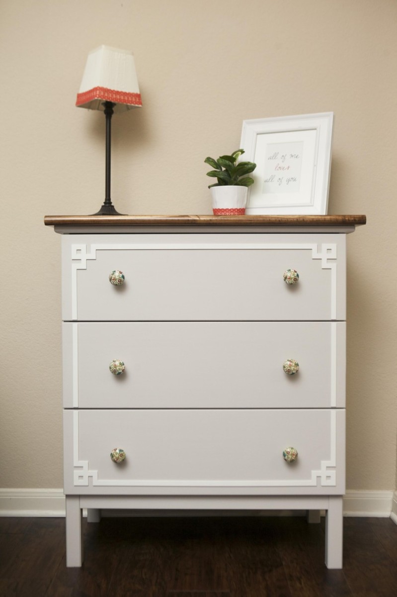 White Ikea Dresser Hacks And Transformations