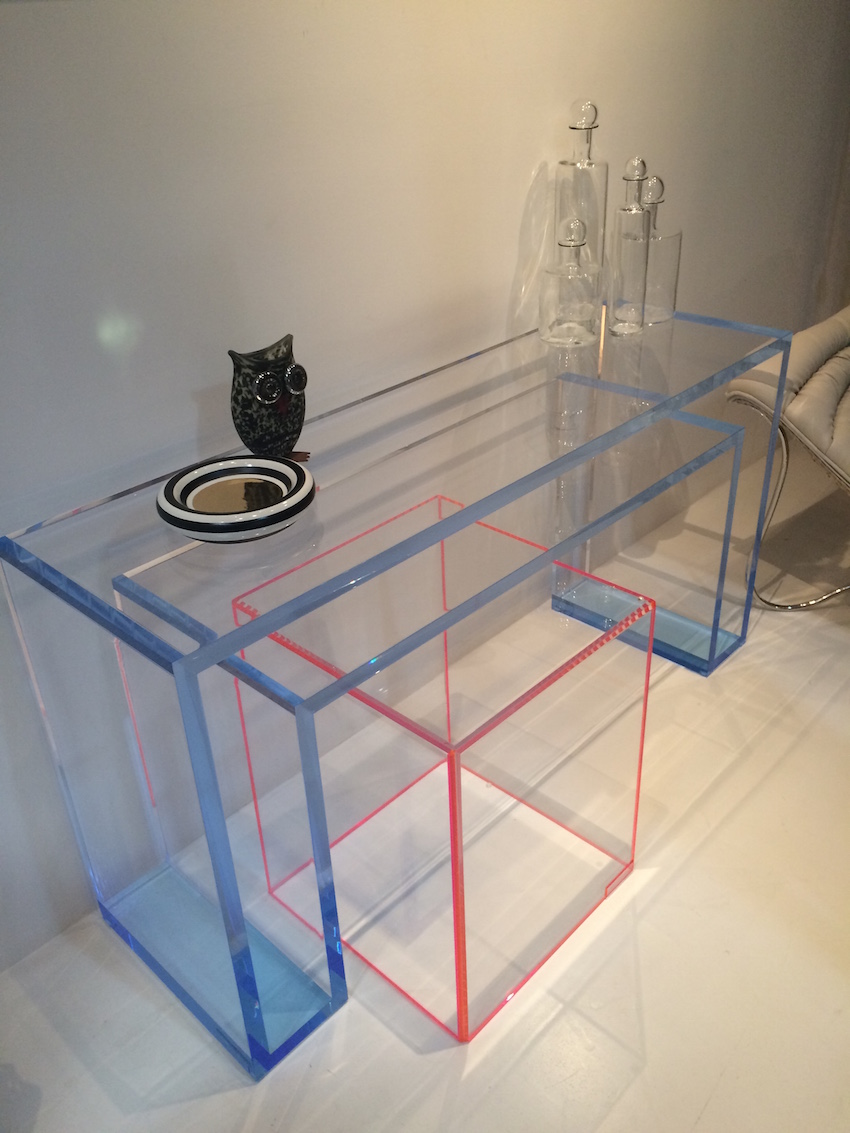 Acrylic tables