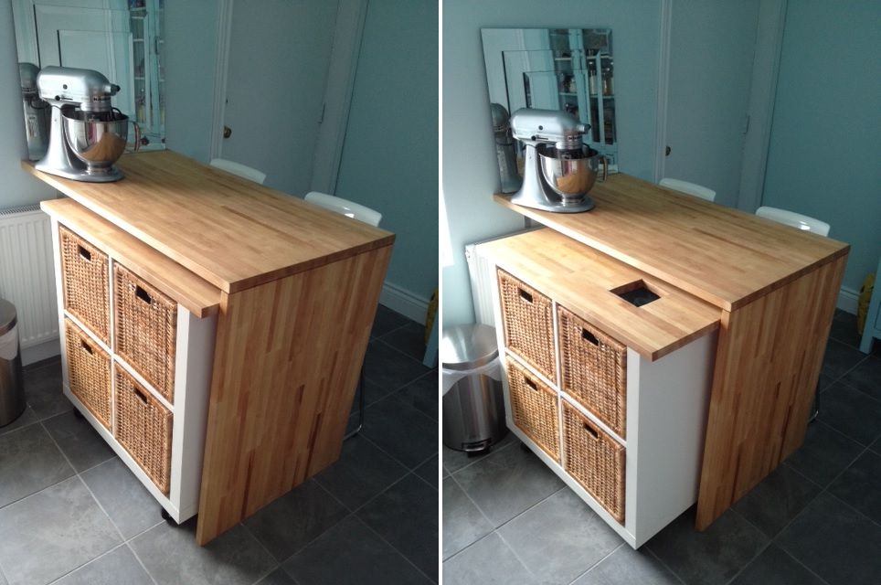 Expedit Rolling Kitchen Island