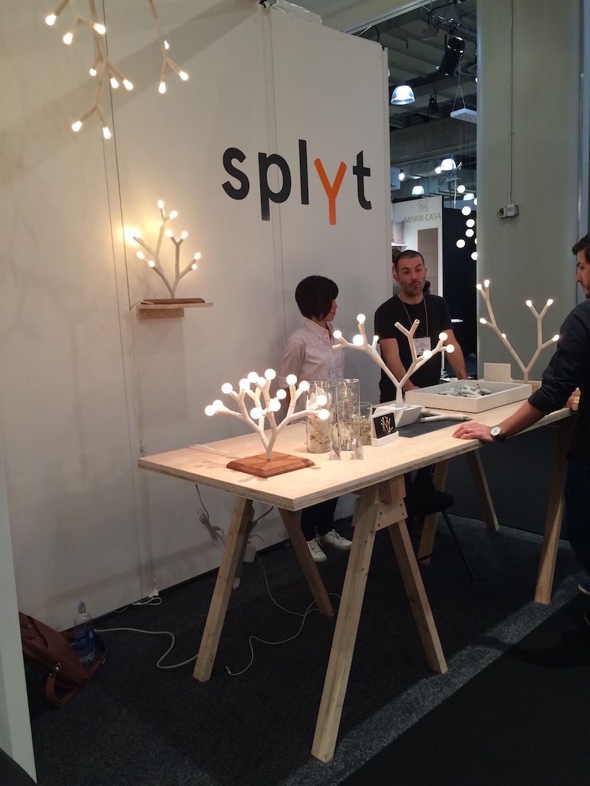 The Splyt creators had seen many people use the cheap hardware-store Y-splitter to build their own fixtures, converting one bulb socket to many. They thought it was such a playful idea that could be much nicer if the pieces had more design qualities and were purpose-built.