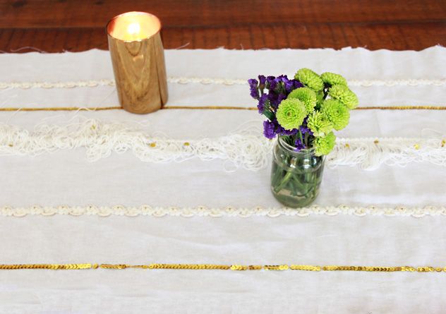 Wedding blanket runner