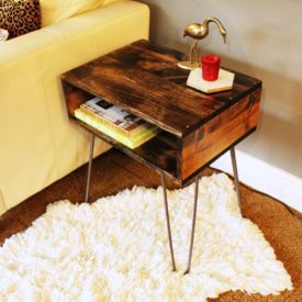 How To Make A Coffee Table With Hairpin Legs