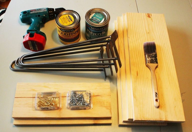 Easy DIY Side Table: How To Make Your Own Hairpin Leg Tables