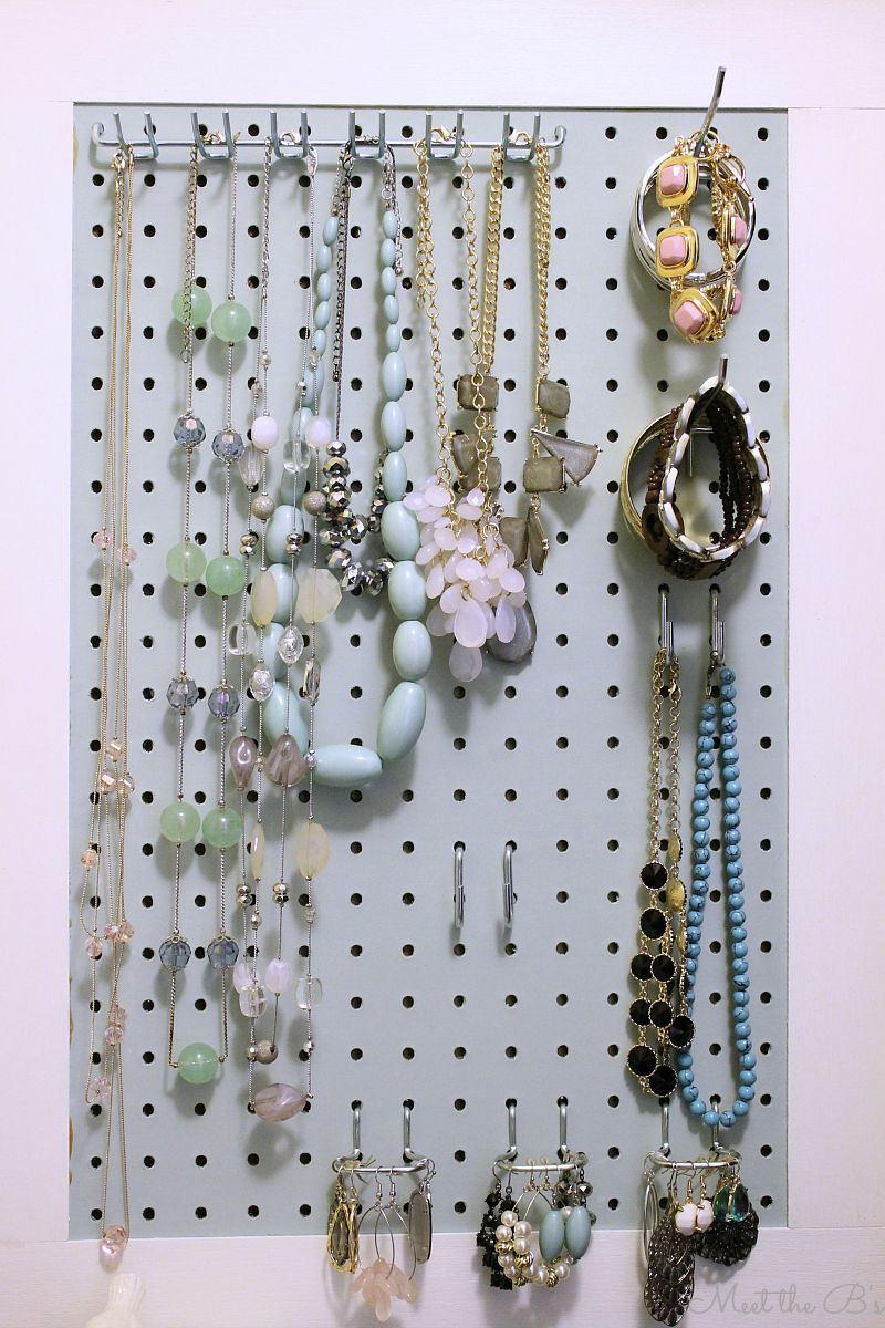 Pegboard jewelry