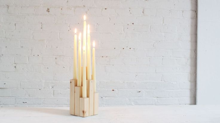 DIY candleabra