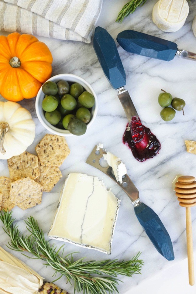 DIY cheese knife