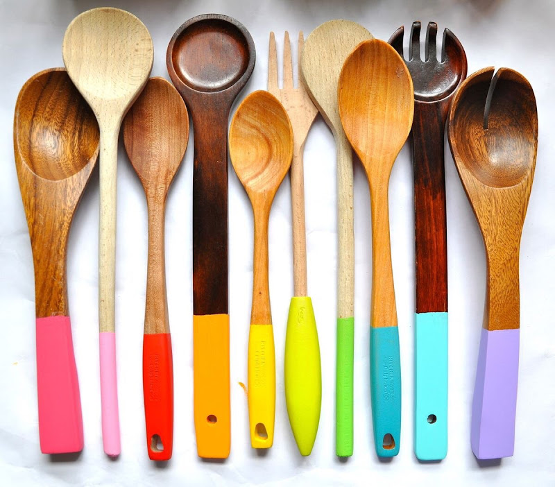 DIY dipped flatware