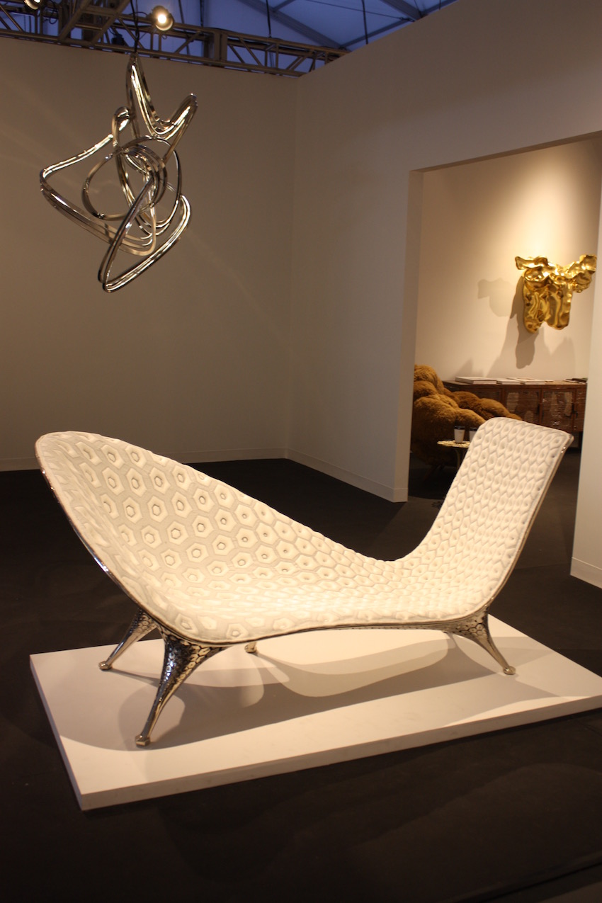 A modern chaise that is also very elegant can be versatile. This one by young Dutch designer Joris Laarman is called the Microstructure Chaise.