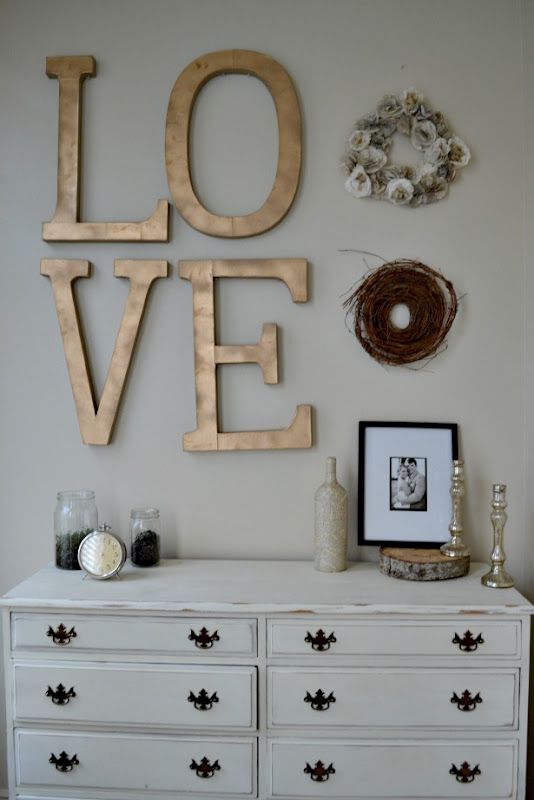 Decorate Wooden Letters