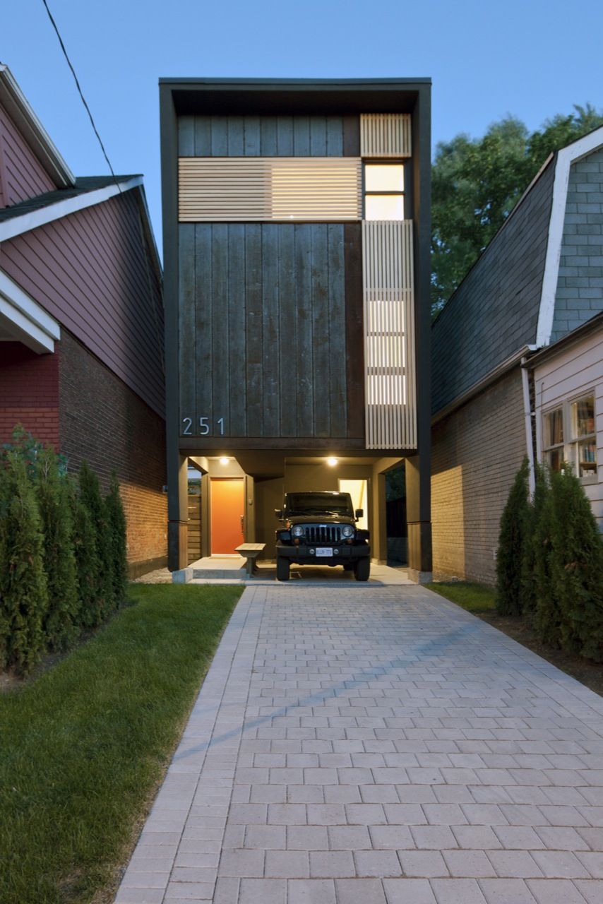 11 Spectacular Narrow  Houses And Their Ingenious Design  