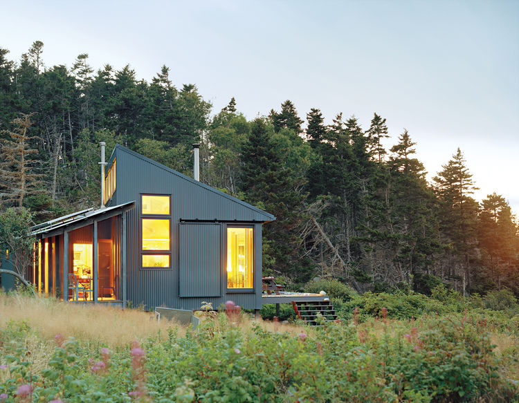 Porter cottage exterior side