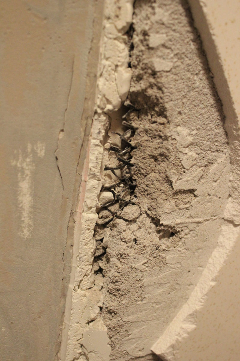 How to Remove Tile Tub Surround with Metal Mesh