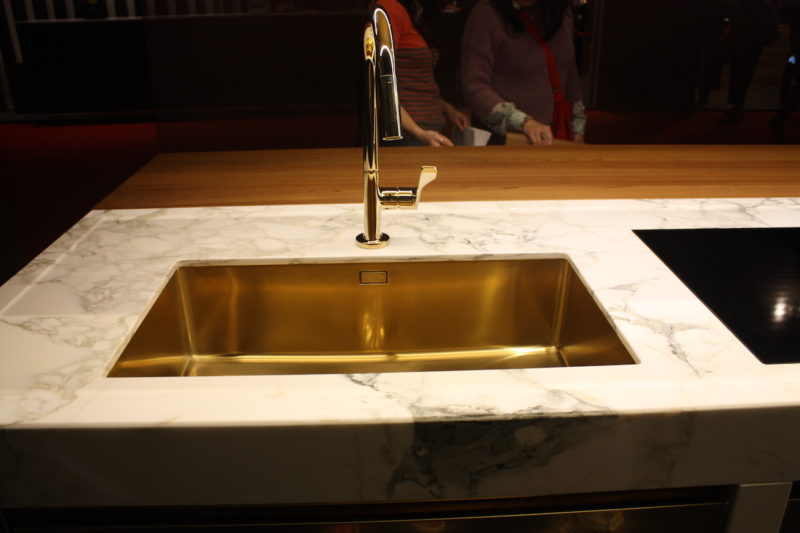 New Kitchen Sink Styles Showcased at EuroCucina