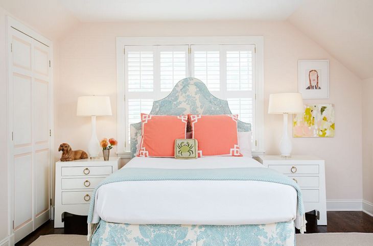 Beach inspired bedroom design